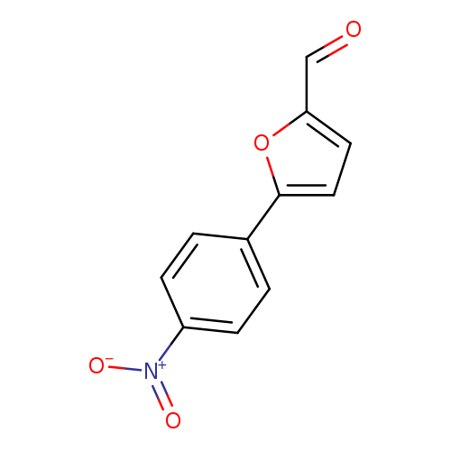 O=Cc1ccc(o1)c1ccc(cc1)[N+](=O)[O-]