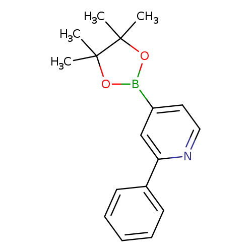 CC1(C)OB(OC1(C)C)c1ccnc(c1)c1ccccc1