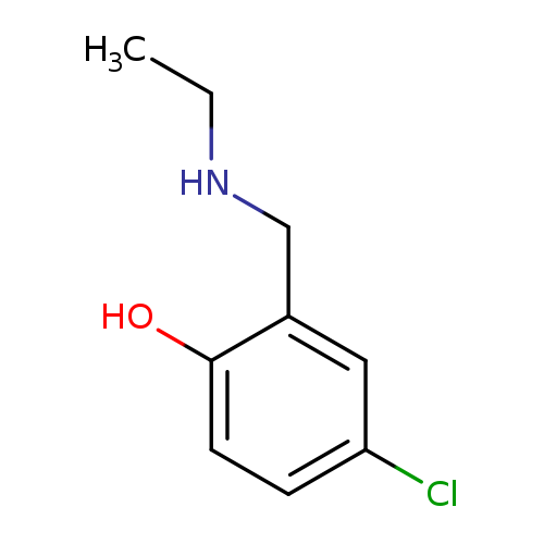 CCNCc1cc(Cl)ccc1O