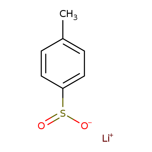 Cc1ccc(cc1)S(=O)[O-].[Li+]