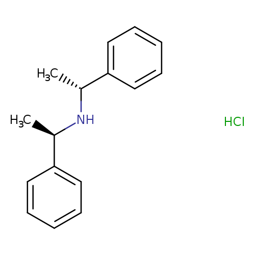 C[C@H](c1ccccc1)N[C@@H](c1ccccc1)C.Cl