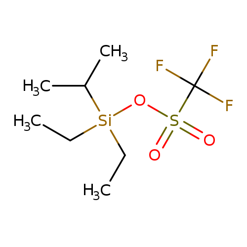 CC[Si](C(C)C)(OS(=O)(=O)C(F)(F)F)CC