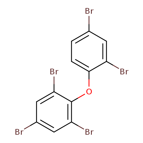 Brc1ccc(c(c1)Br)Oc1c(Br)cc(cc1Br)Br