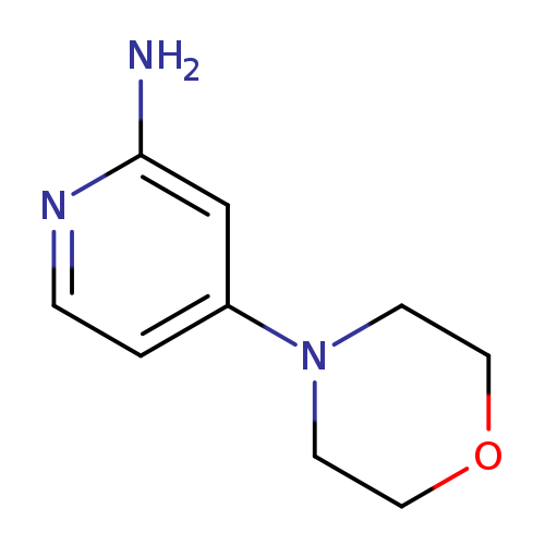 Nc1nccc(c1)N1CCOCC1