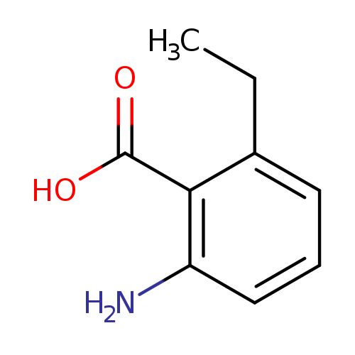 CCc1cccc(c1C(=O)O)N