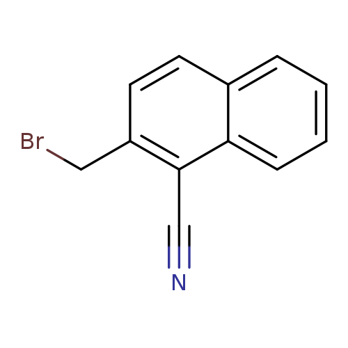 N#Cc1c(CBr)ccc2c1cccc2