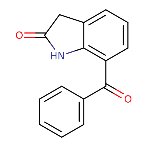 O=C1Cc2c(N1)c(ccc2)C(=O)c1ccccc1