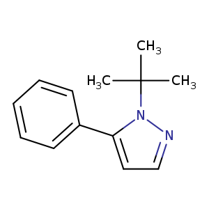 CC(n1nccc1c1ccccc1)(C)C