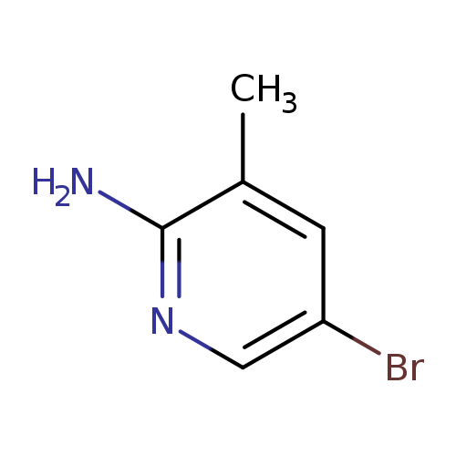 Brc1cnc(c(c1)C)N