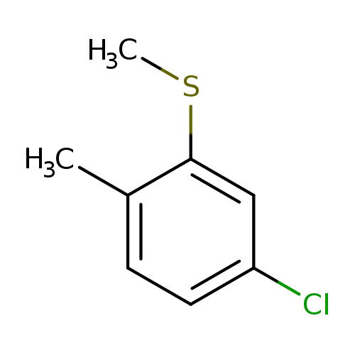CSc1cc(Cl)ccc1C