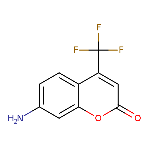 Nc1ccc2c(c1)oc(=O)cc2C(F)(F)F