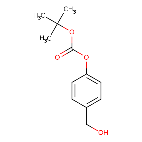 OCc1ccc(cc1)OC(=O)OC(C)(C)C