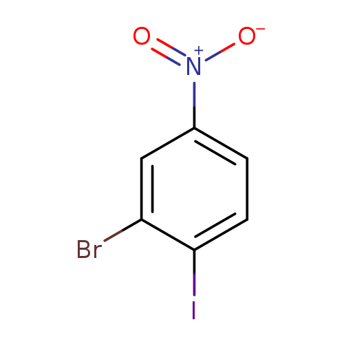 [O-][N+](=O)c1ccc(c(c1)Br)I