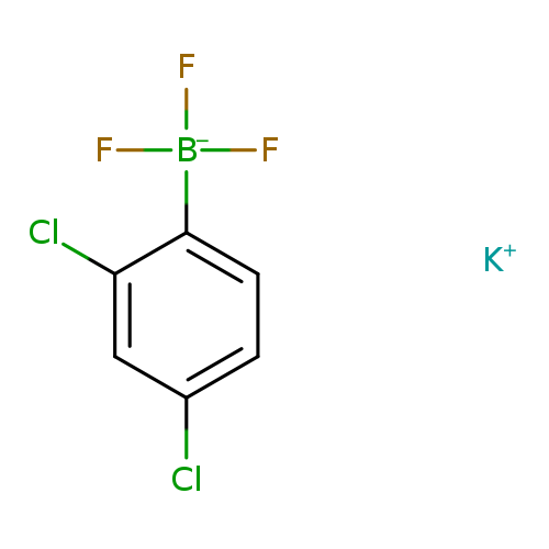 Clc1ccc(c(c1)Cl)[B-](F)(F)F.[K+]