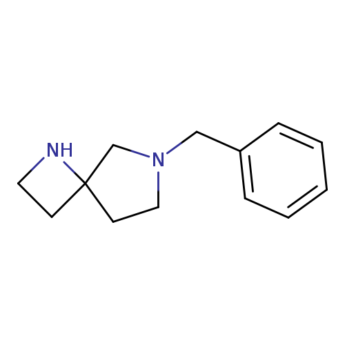c1ccc(cc1)CN1CCC2(C1)CCN2