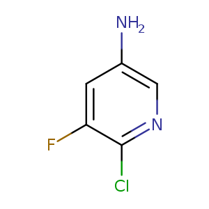 Nc1cnc(c(c1)F)Cl