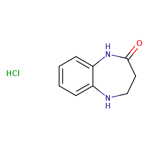O=C1CCNc2c(N1)cccc2.Cl