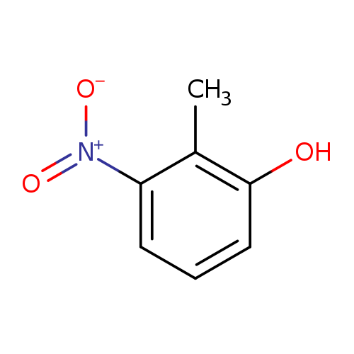 [O-][N+](=O)c1cccc(c1C)O