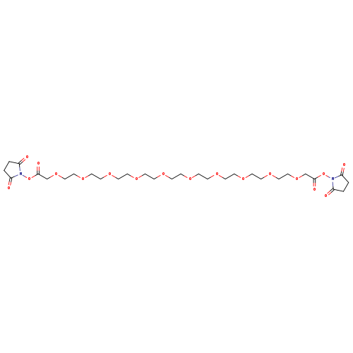 O=C(ON1C(=O)CCC1=O)COCCOCCOCCOCCOCCOCCOCCOCCOCCOCC(=O)ON1C(=O)CCC1=O