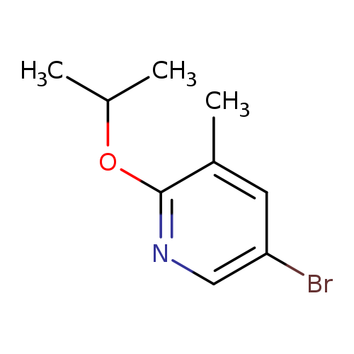 CC(Oc1ncc(cc1C)Br)C