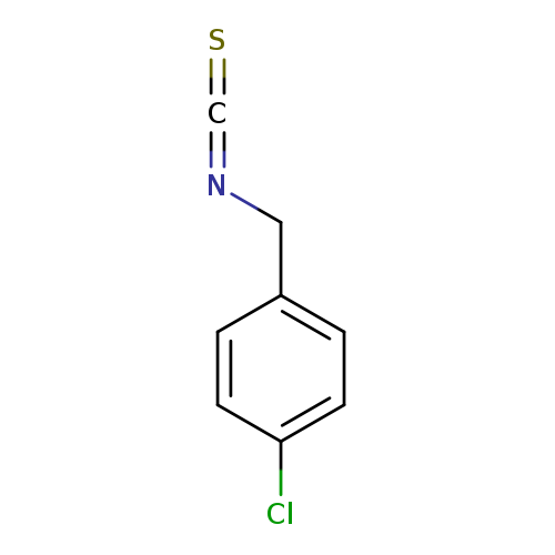 S=C=NCc1ccc(cc1)Cl