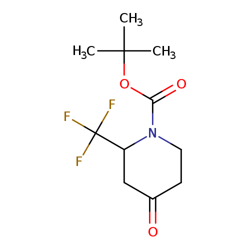 O=C1CCN(C(C1)C(F)(F)F)C(=O)OC(C)(C)C