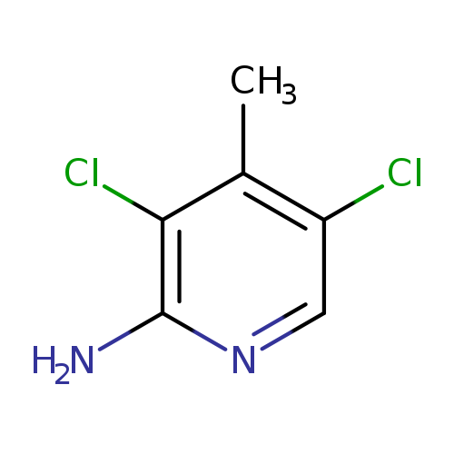 Clc1cnc(c(c1C)Cl)N