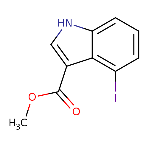 COC(=O)c1c[nH]c2c1c(I)ccc2