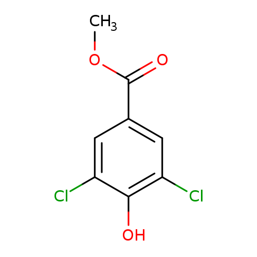 COC(=O)c1cc(Cl)c(c(c1)Cl)O