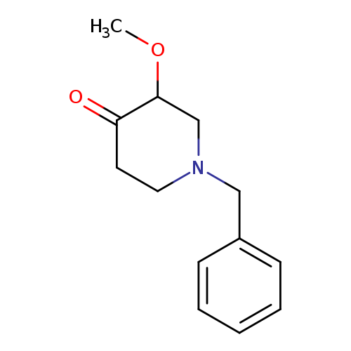 COC1CN(CCC1=O)Cc1ccccc1