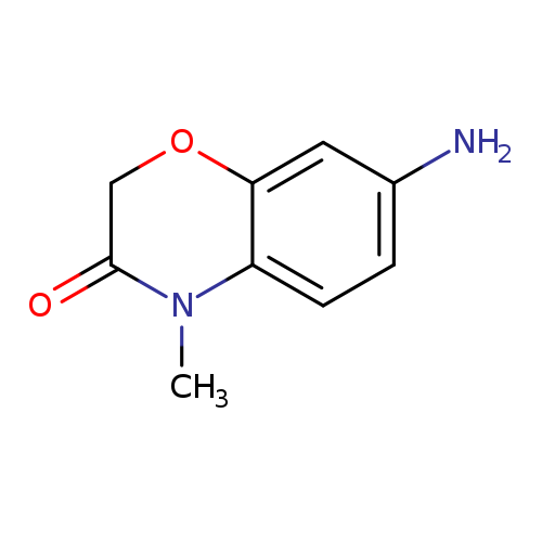 Nc1ccc2c(c1)OCC(=O)N2C