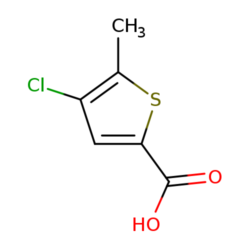OC(=O)c1cc(c(s1)C)Cl