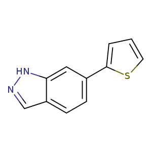 c1csc(c1)c1ccc2c(c1)[nH]nc2