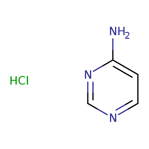 Nc1ccncn1.Cl
