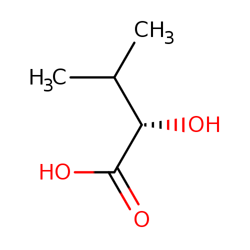 O[C@H](C(=O)O)C(C)C