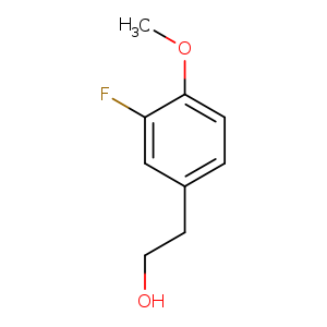 OCCc1ccc(c(c1)F)OC