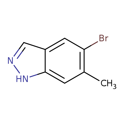 Brc1cc2cn[nH]c2cc1C