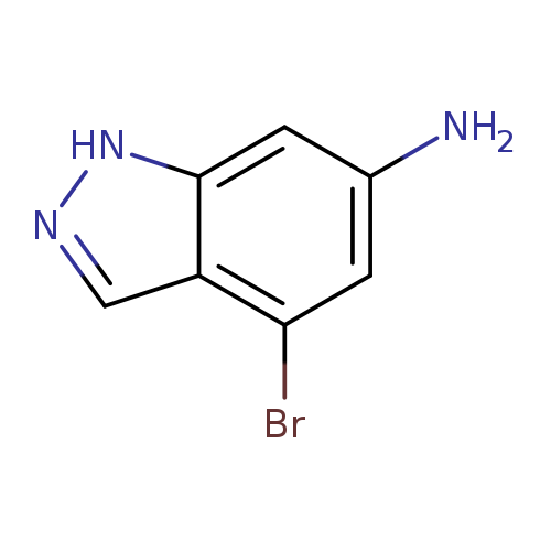 Nc1cc(Br)c2c(c1)[nH]nc2