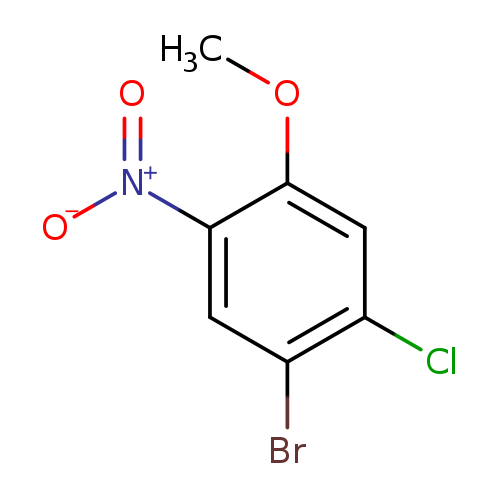 COc1cc(Cl)c(cc1[N+](=O)[O-])Br