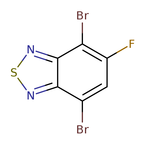 Fc1cc(Br)c2c(c1Br)nsn2