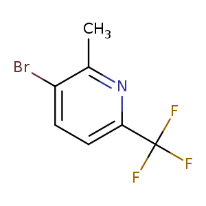 Brc1ccc(nc1C)C(F)(F)F