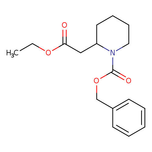 CCOC(=O)CC1CCCCN1C(=O)OCc1ccccc1