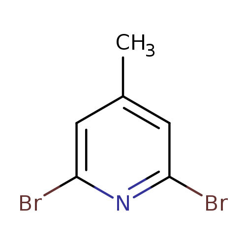 Cc1cc(Br)nc(c1)Br