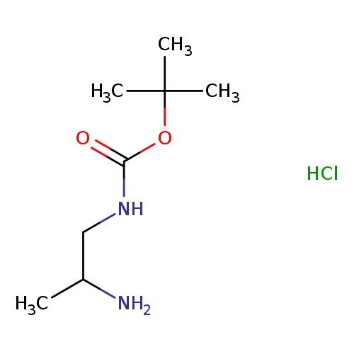 CC(CNC(=O)OC(C)(C)C)N.Cl