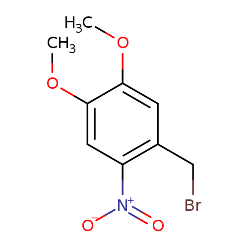 COc1cc([N+](=O)[O-])c(cc1OC)CBr