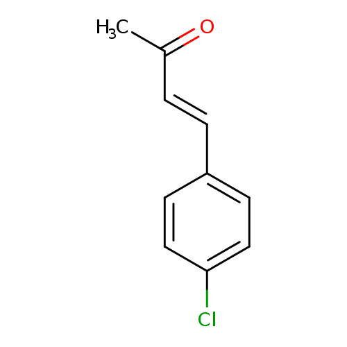 CC(=O)/C=C/c1ccc(cc1)Cl
