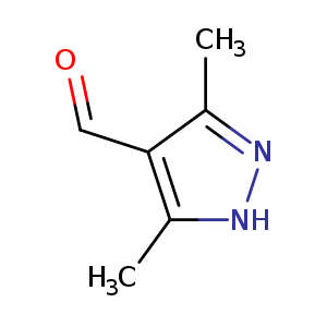 O=Cc1c(C)n[nH]c1C