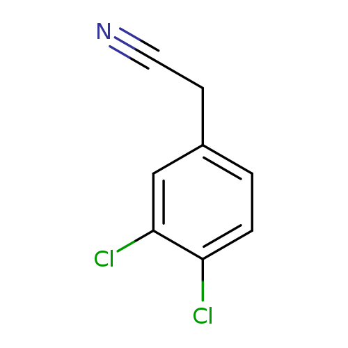 N#CCc1ccc(c(c1)Cl)Cl