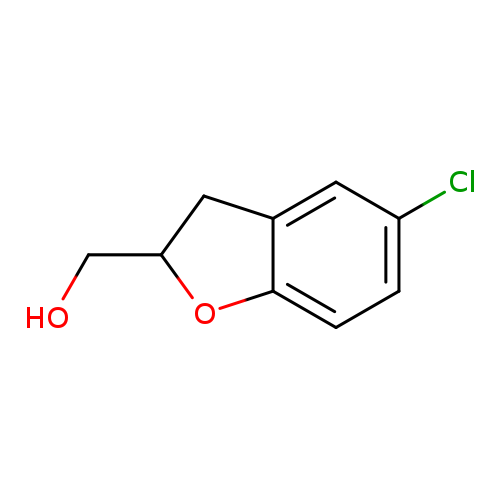OCC1Cc2c(O1)ccc(c2)Cl