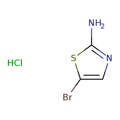 Brc1cnc(s1)N.Cl
